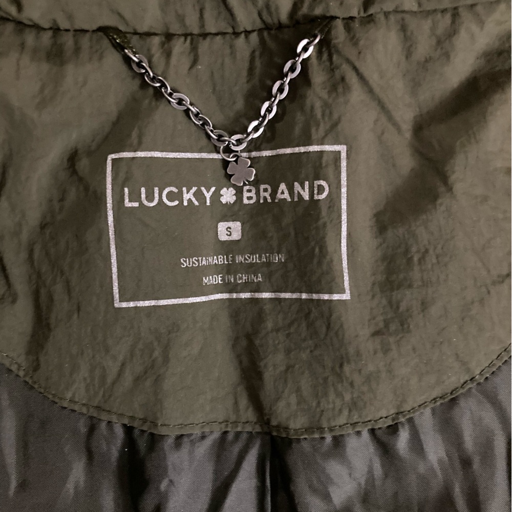 Lucky Brand coat.
